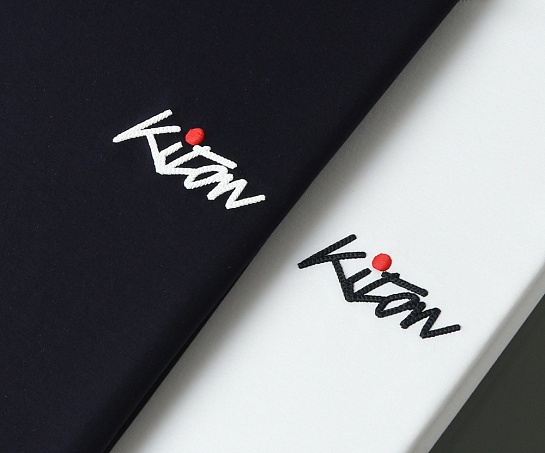 Мужская белая футболка Kiton premium