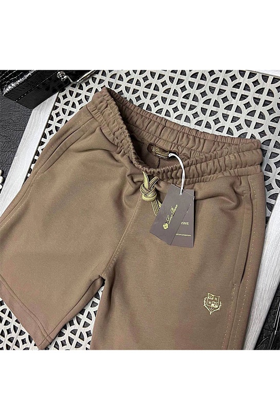 Мужские бежевые шорты Loro Piana