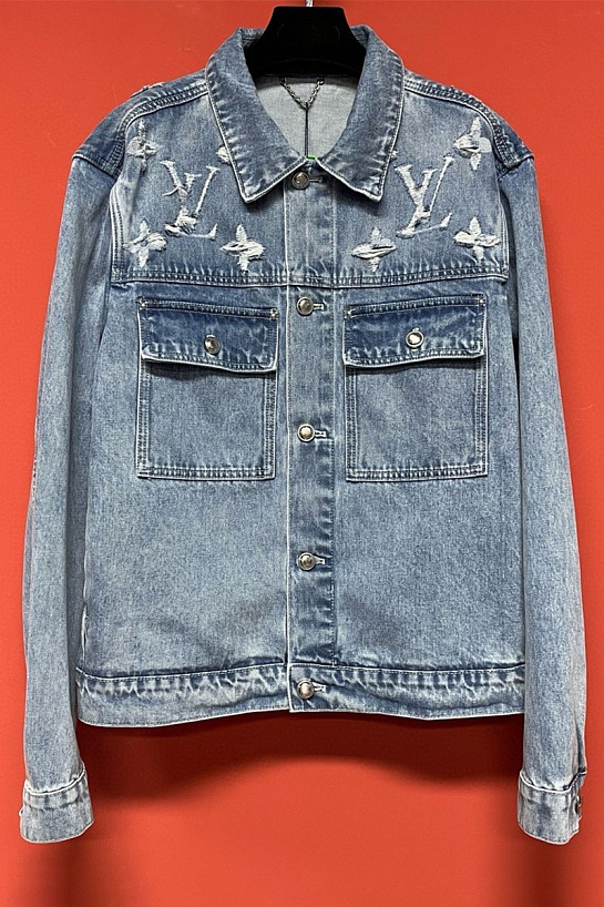 Джинсовая куртка Louis Vuitton Premium - Indigo Blue