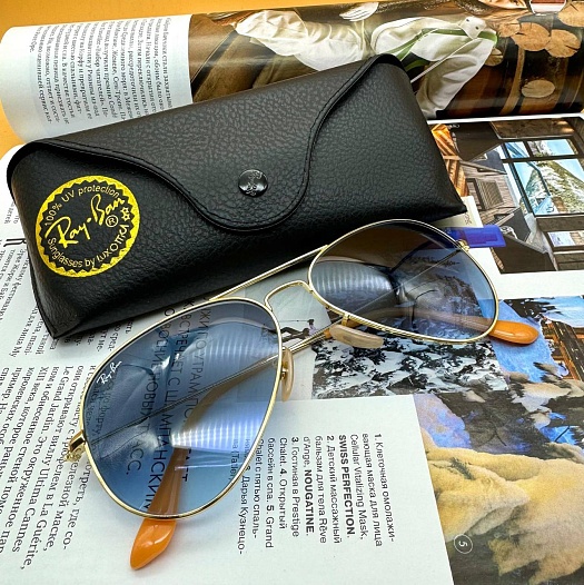 Солнцезащитные очки Ray-Ban Aviator Large Metal   