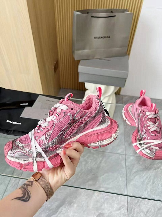 Женские кроссовки Balenciaga premium - Pink