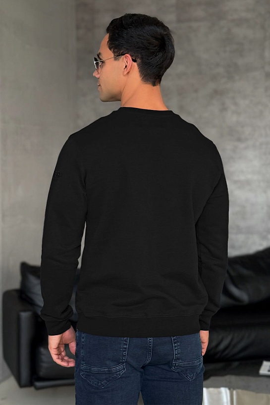 Мужской свитшот Iceberg "Daffy Duck" - Black