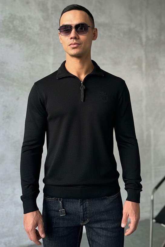 Мужская кофта Billionaire zip-up - Black