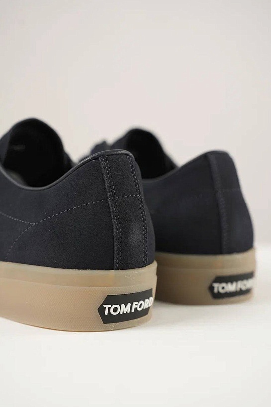 Замшевые кроссовки Tom Ford Cambridge - Navy