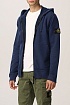 Мужская кофта тёмно-синего цвета Stone Island compass-patch