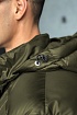Зелёная куртка Hugo Boss со съёмным капюшоном