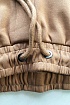 Брендовые штаны Louis Vuitton бежевого цвета