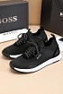 Текстильные кроссовки Hugo Boss Titanium - Black
