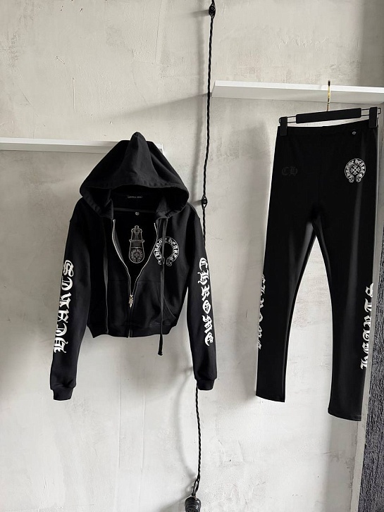 Женская кофта на молнии Chrome Hearts premium
