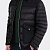 Тёмно-синяя пуховая куртка Burberry London England logo-patch