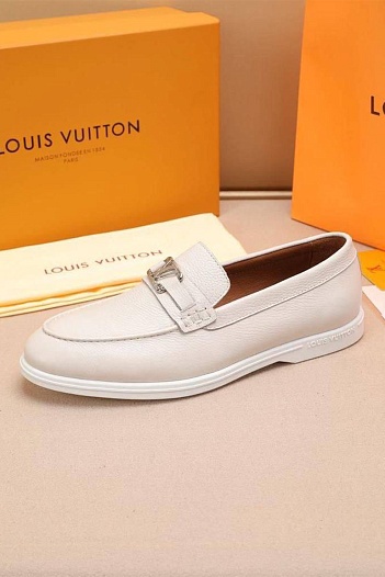 Мужские кожаные лоферы Louis Vuitton Estate   