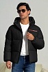 Мужской пуховик Prada Linea Rossa - Black