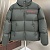Мужской пуховик Prada Linea Rossa - Grey
