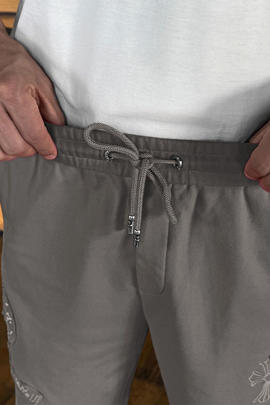 Мужские шорты Chrome Hearts Premium - Grey