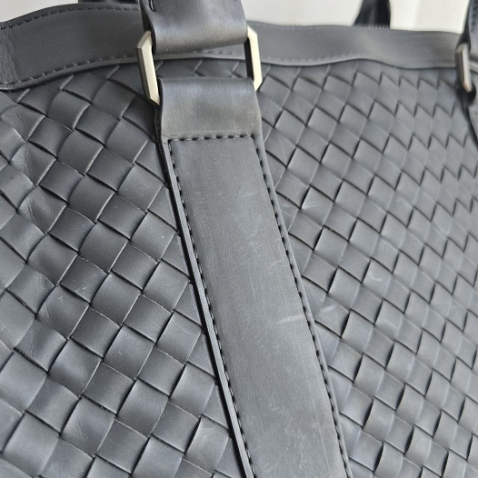 Кожаная дорожная сумка Bottega Veneta Kippo 50x20 см   