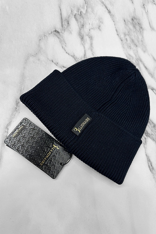 Шапка Billionaire logo-embroidered - Navy