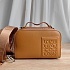 Кожаная сумка Loewe Mini Camera Crossbody 18x14 см - Brown