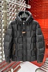 Мужской пуховик Zegna чёрного цвета