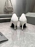 Женские кожаные туфли на каблуке Balenciaga premium