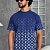 Футболка тёмно-синего цвета Louis Vuitton Monogram Gradient