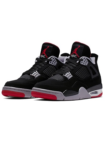Кроссовки Nike Air Jordan 4 Retro "Bred"   