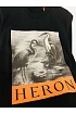 Чёрная оверсайз футболка Heron Preston