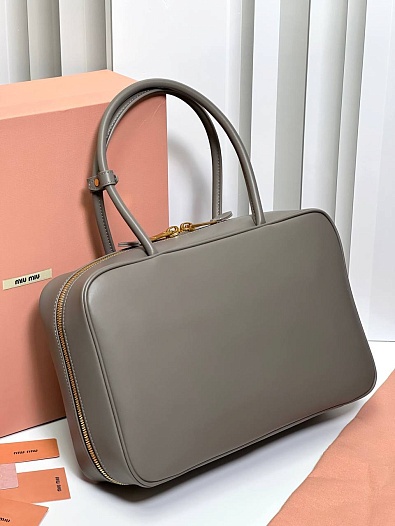 Кожаная сумка MIU MIU Premium 34x22x10 см   