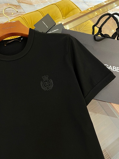 Мужская футболка Dolce & Gabbana Premium - Black   