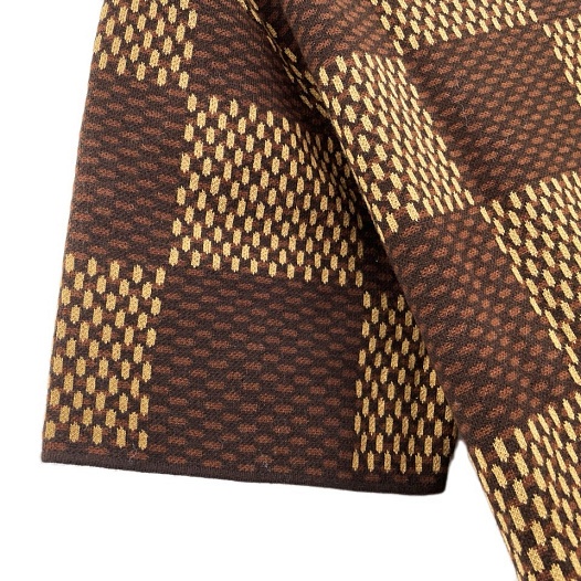 Оверсайз футболка Louis Vuitton Premium crystal logo-patch   