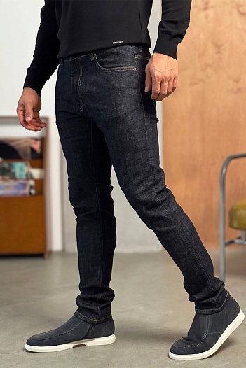 Мужские тёмно-синие джинсы Dolce & Gabbana   