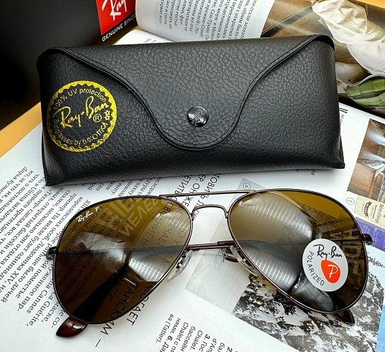 Солнцезащитные очки Ray-Ban Aviator Large Metal