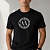 Футболка чёрного цвета Armani Exchange white logo