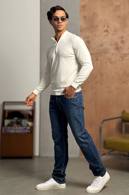 Мужские синие джинсы Paul & Shark regular fit