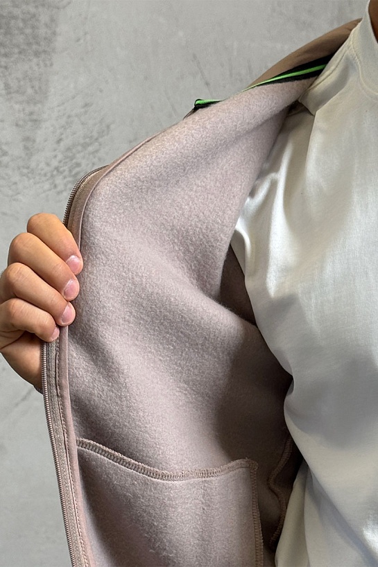 Утеплённая кофта на флисе Hugo Boss