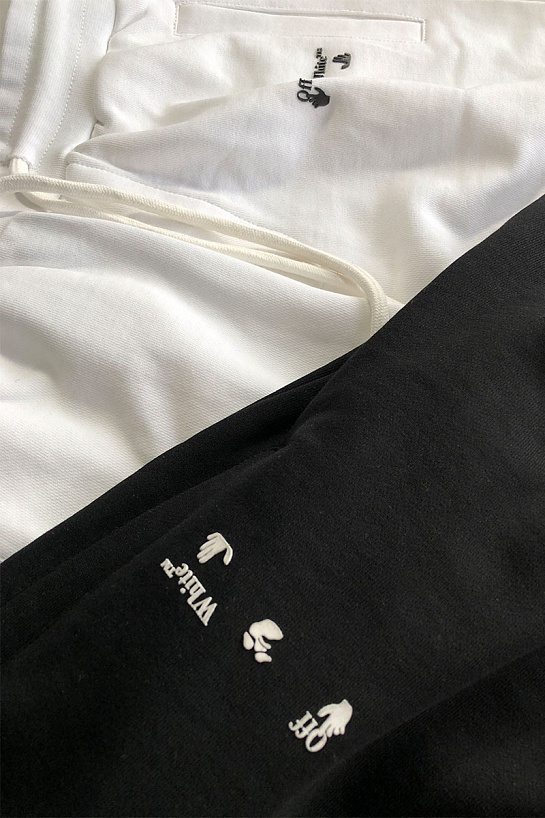 Мужские чёрные шорты Off-White