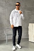 Ветровка белого цвета Louis Vuitton Damier Spread Windbreaker