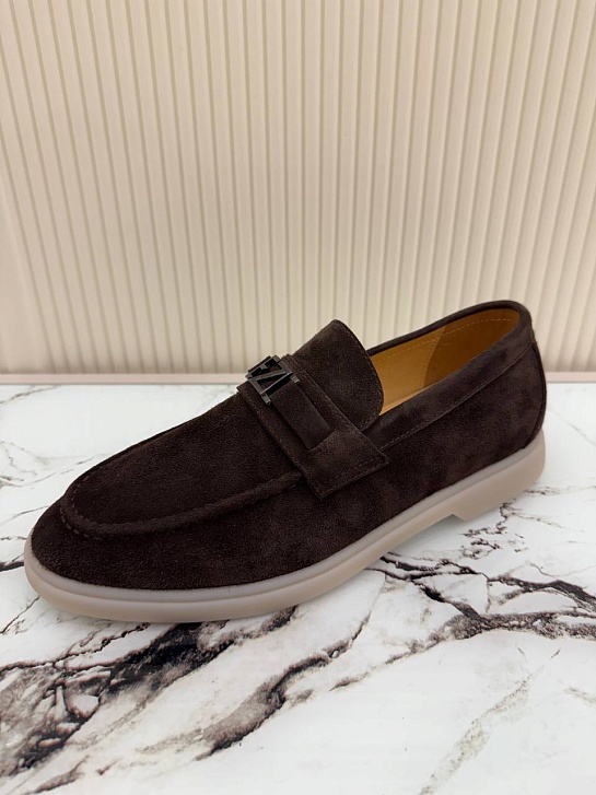 Мужские замшевые лоферы Ermenegildo Zegna