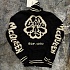 Мужской свитер на молнии Alexander McQueen чёрного цвета