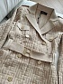 Женское бандажное платье с ремнем Balmain