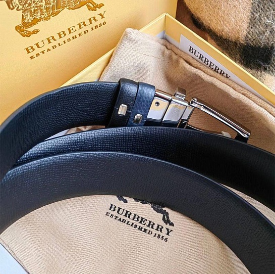 Двусторонний кожаный ремень Burberry