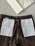 Льняные брюки Brunello Cucinelli Premium - Brown