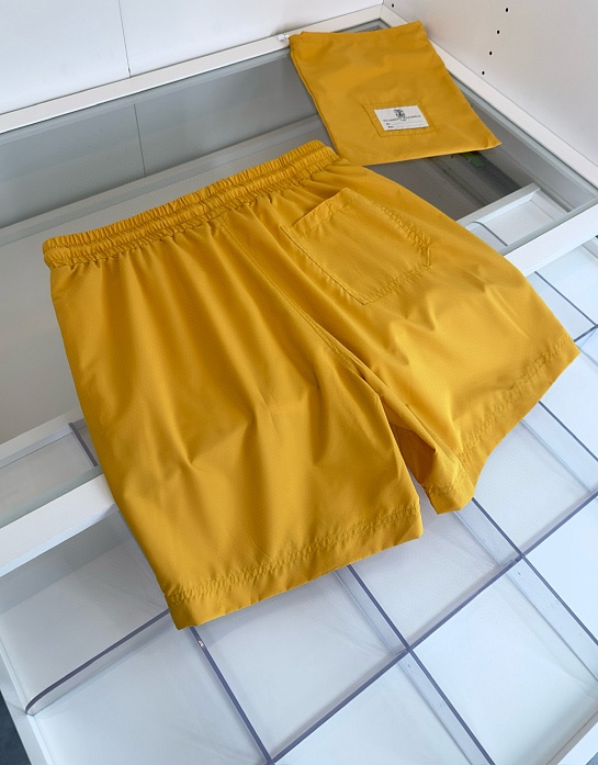 Мужские шорты Brunello Cucinelli Premium - Yellow