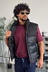 Мужской чёрный жилет Hugo Boss Baltino engraved-logo