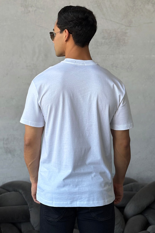 Мужская белая футболка Роlо Ralрh Lаurеn "Bear"