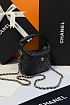 Кожаная сумка Chanel premium 18x12x6 см