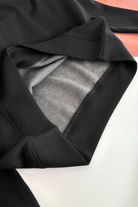Утеплённая кофта Loro Piana zip-neck - Black