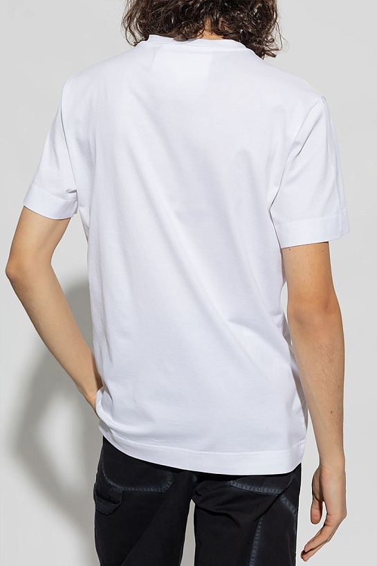 Футболка белого цвета Givenchy small logo