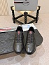 Кожаные кроссовки с мехом Prada America's Cup