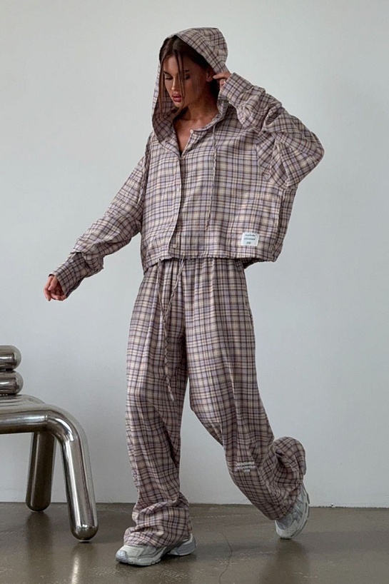 Женский костюм бежевого цвета Acne