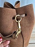 Замшевая сумка Yves Saint Laurent  Paris VII Pochon